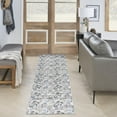 thumbnail image 3 of Nourison Nourison Washables Floral Grey Multicolor 2'2" x 10' Area Rug (2x10), 3 of 8