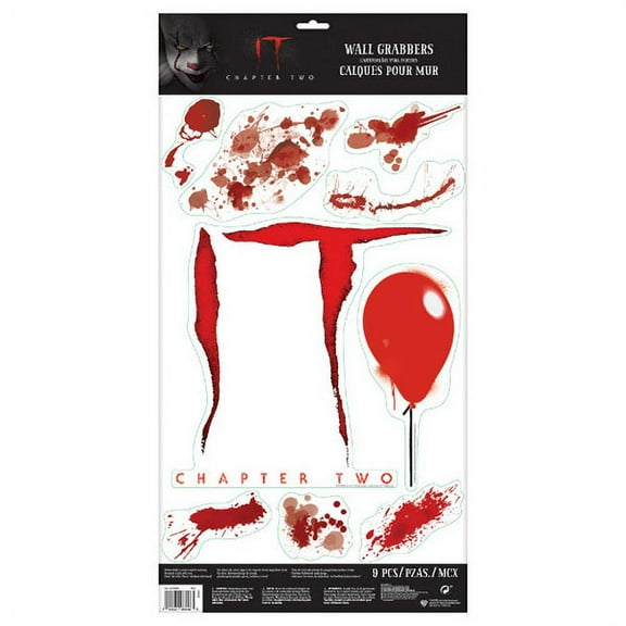 Stephen King's It Chapter 2 Wall Clings (9pc)