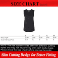 thumbnail image 2 of Bella + Canvas Women's Sleeveless Cotton Jersey Muscle Tank Top Black Tee Pack of 6, S, 2 of 5