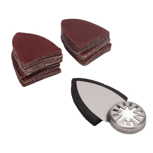 Sandingpaper Set, Oscillating Sandingpaper Sanding Disc Kit Multifunction Triangular For Sander Machine
