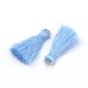 thumbnail image 2 of Polyester Tassel Decorations with Unwelded Iron Jump Rings Golden Mixed Color 26~29mm Hole: 4mm, 2 of 3