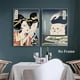 thumbnail image 2 of M-Funny Japanese Woman Yelling At , Canvas Painting Wall Art Poster Print for Home Decor, 2 of 5