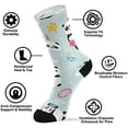 thumbnail image 4 of Coolnut Cute Panda Socks Winter Warm Socks Fashion Print Socks Novelty Casual Socks for Men Women( 1 Pack), 4 of 6