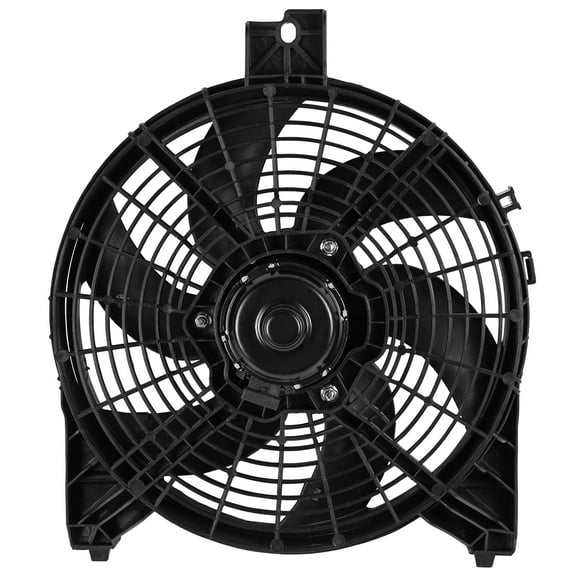 DNA Motoring AC Condenser Cooling Fan Assembly for Nissan Armada Titan Infiniti QX56