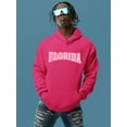 thumbnail image 2 of Florida Varsity Style Hoodie Men -Image by Shutterstock, Male Medium, 2 of 4