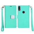 thumbnail image 4 of GSA Deluxe Flip Wallet Case for Alcatel 3V (2019) - Teal, 4 of 6