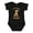 AB-Black, variant on Inktastic Nuts About Daddy Boys or Girls Baby Bodysuit