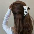 thumbnail image 3 of Cartoon Hair Claw Sleeping Puppy Shape Rhinestone Cross Teeth Contrast Color Anti-slip Anti-break Spotted Hair Fixation Decoration Hair Gripper, 3 of 6