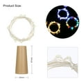 thumbnail image 2 of Labymos 4.5V 1.2W 2Meters 20 LED Copper Wire Fairy String Light 10 Pack Warm White, 2 of 8