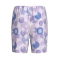 thumbnail image 2 of Lsque Winter With Snowflakes Mens Sleep Pajama Shorts,Short Pajama Pants, Cotton Ultra-Soft Knit-Medium, 2 of 9