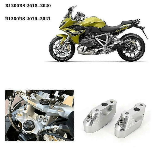 For BMW R1200RS R1250RS CNC Motorcycle Riser Lifting Handlebar Clamp motocicleta Handlebar Riser Kit