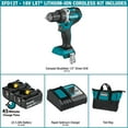 thumbnail image 4 of Makita XFD12T 18-Volt 1/2-Inch 5.0Ah Compact Cordless Driver-Drill Kit, 4 of 7