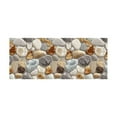 thumbnail image 2 of ERK Corridor Stone Patterned Carpet 3D Pebble Pattern Entrance Mat Slip Washable,50x120cm, 2 of 5