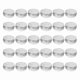 thumbnail image 1 of Round Metal Tins with Screw Top Lids for Lip Balm Storage (30 Count), 1 of 5