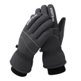 thumbnail image 5 of Guantes de esquí para hombre, resistentes al frío, con forro polar, gruesos, a prueba de viento, con pantalla táctil, para montañismo, motocicleta, conducción al aire libre, guantes cálidos de, 5 of 5