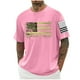 thumbnail image 1 of Tops para hombre, blusas y camisas de cuello redondo y manga corta para hombre, blusas casuales de cuello redondo con estampado de moda para hombre, blusas de cuello redondo y manga corta, camisas par, 1 of 5