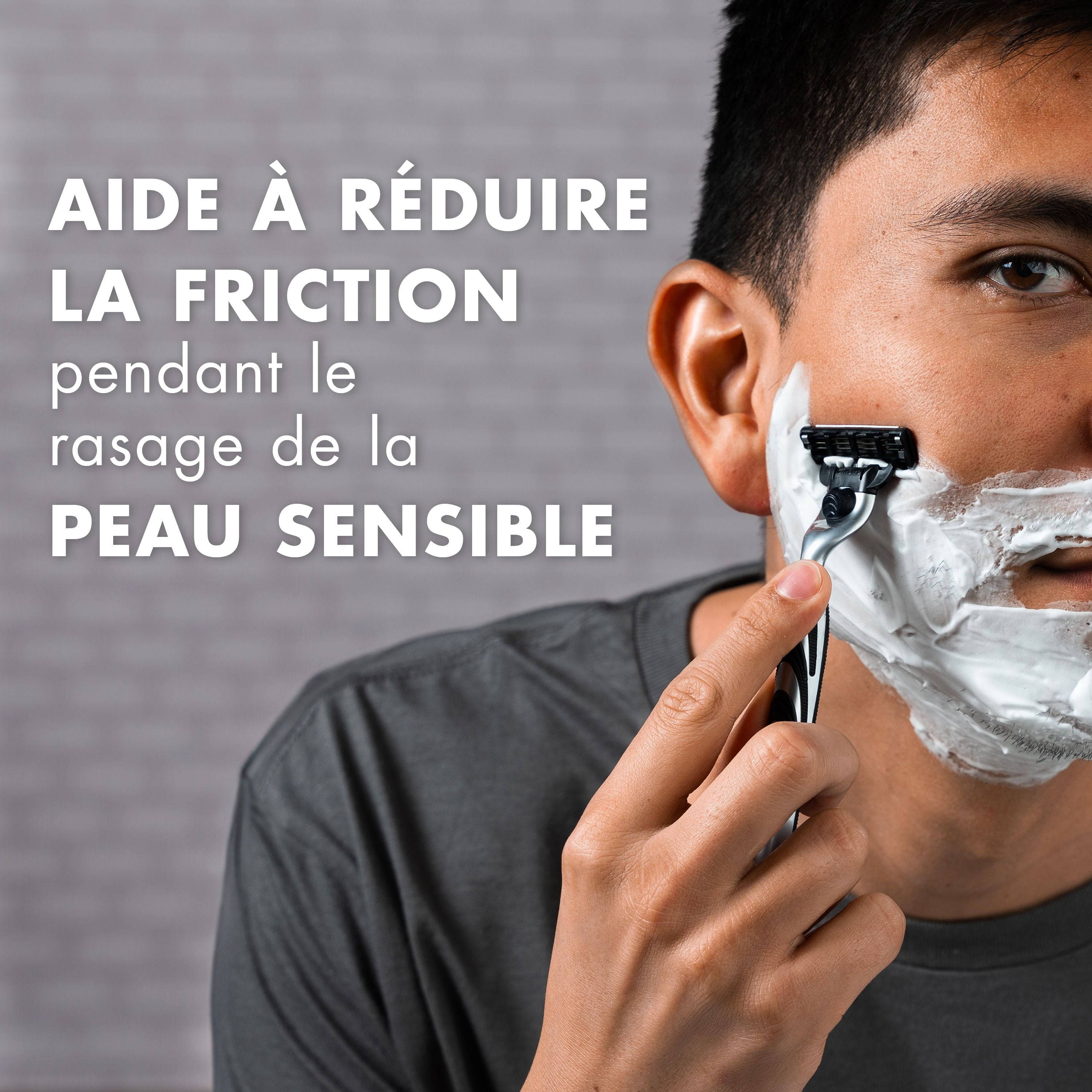 Gillette Foamy Sensitive Shave Foam For Men, Sensitive Skin, 422G