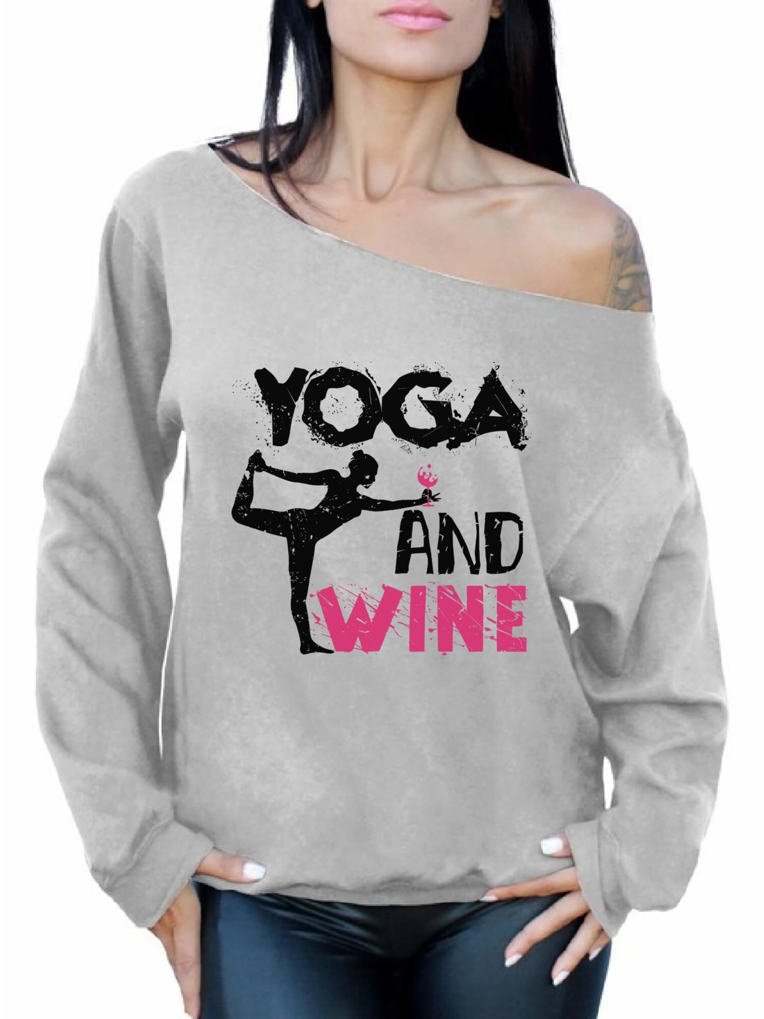 oversized yoga top