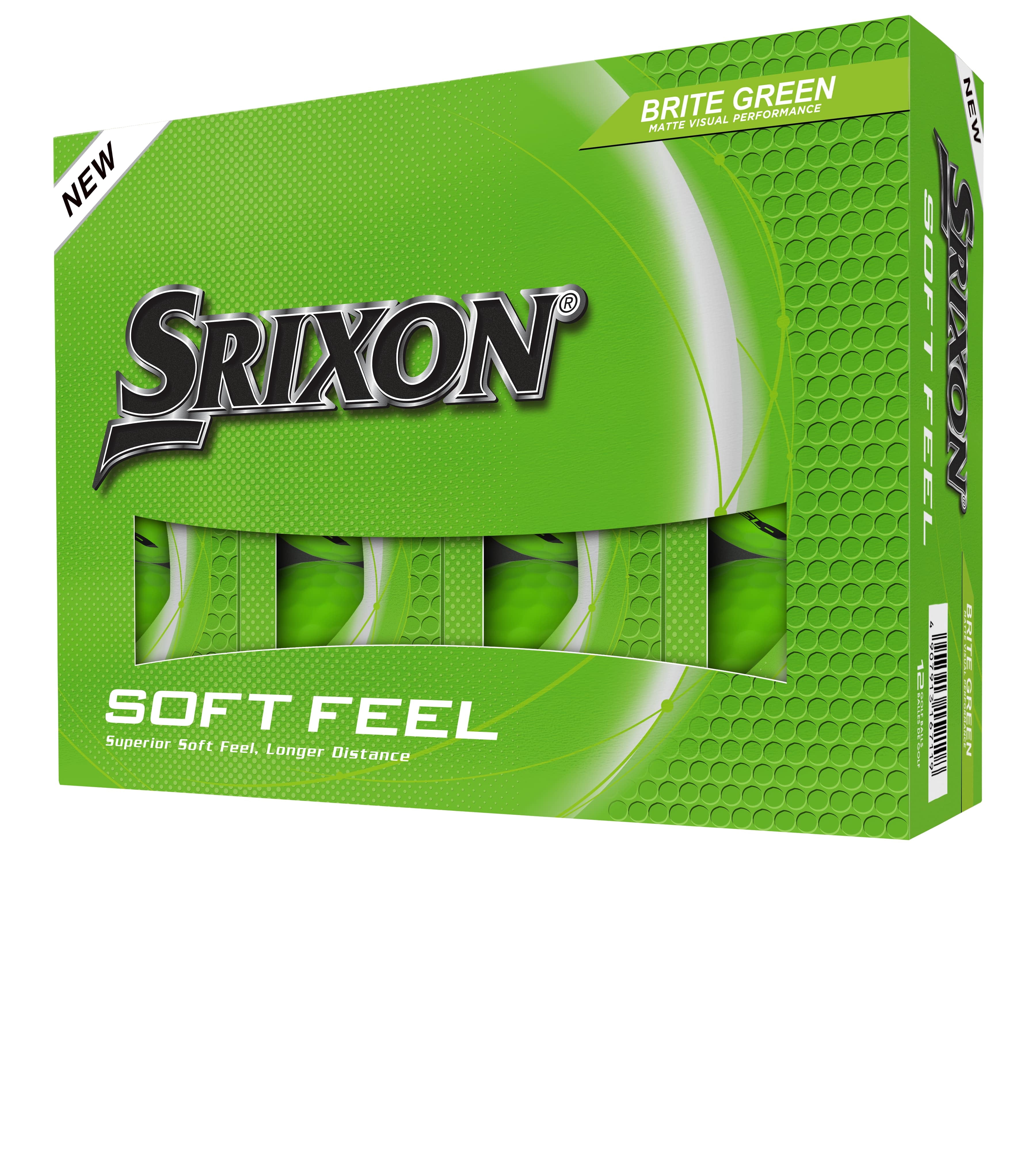 Srixon Soft Feel 14 Brite 1 Dozen Golf Balls New
