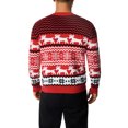 thumbnail image 6 of Michellecmm  Adult Pullover Long Sleeve Crew Neck Christmas Elk Snowflake Sweater, 6 of 9