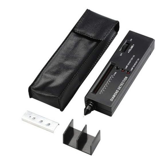 RYUJNDK Portable Diamonds Testing Pen Diamonds Discriminator Pen ABS Texture for Novice and Expert Jewelers with LED Display