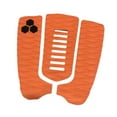 thumbnail image 2 of QccHieUs 3x Surfboard Traction Pads Skimboard Traction Pad EVA DIY Non Slip Deck Grip Pad Orange, 2 of 9
