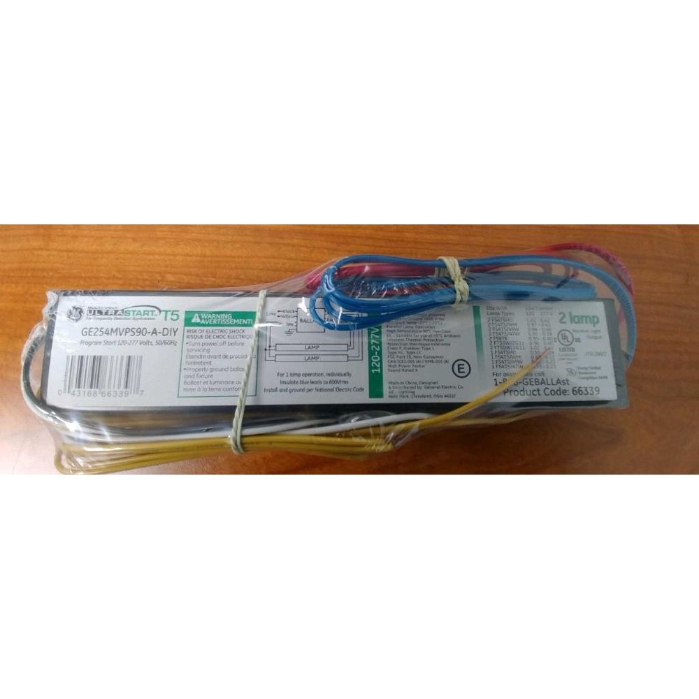 GE 66339 GE ULTRASTART T5 WATTMISER BALLAST T5 Fluorescent Ballast