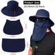 thumbnail image 5 of Sombrero unisex Estbridge con solapa para el cuello, ala ancha, para pesca, safari y protección UV, 5 of 8