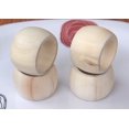 thumbnail image 4 of Homebia Designs Wooden Napkin Ring, Napkin Rings Set of 12, Ring Napkin, Handmade Napkin Ring Perfect for Halloween Harvest Autumn Fall Thanksgiving Holiday Christmas Xmas Gift Décor - Natural, 4 of 8