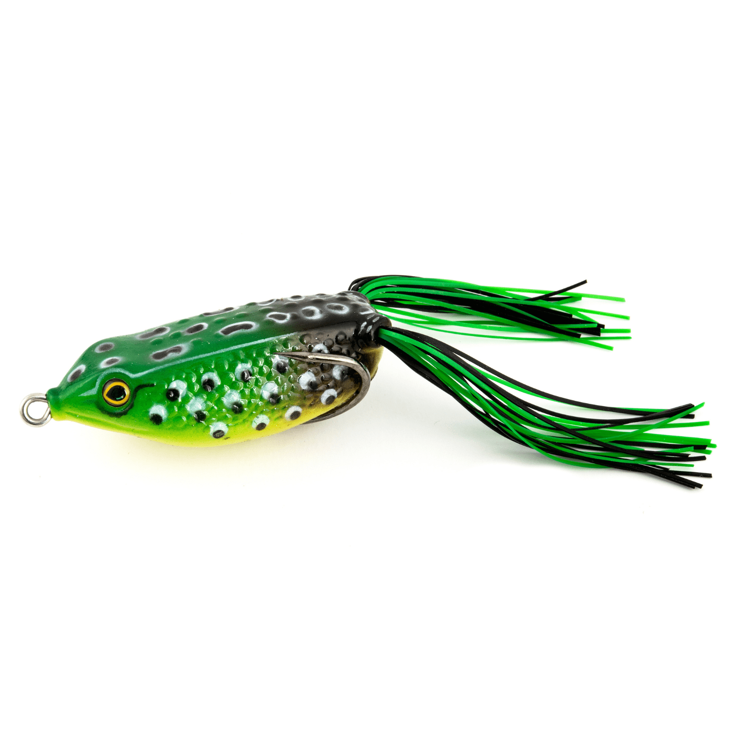 Ozark Trail 2.5" Topwater Frog Lure for Bass Fishing, Bull Frog