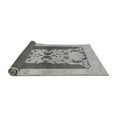 thumbnail image 2 of Ahgly Company Indoor Square Abstract Gray Modern Area Rugs, 3' Square, 2 of 4