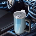 thumbnail image 6 of 40oz Tumbler with Handle and Straw, Vacuum Insulated Stainless Steel Travel Mug, Fits Car Cup Holder, Abstract Colorful Print, 6 of 6