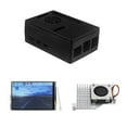 thumbnail image 1 of BTOER for Raspberry Pi Display, 3.5 inch with Case, 480x320 60 FPS with Active Cooler, 1 of 9
