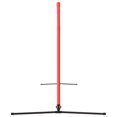 thumbnail image 2 of vidaXL Filet de Tennis Noir et Rouge 400x100x87 cm Polyester, 2 of 5