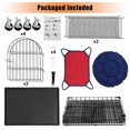 thumbnail image 7 of PawGiant 3 Tier Cat Cage, Pets Playpen Cat Kennel Ferret Crate Folding Steel, 7 of 7