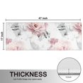 thumbnail image 5 of Kitchen Rugs Sets Of 2,Pioneer Flower Floral Print Pattern Anti Fatigue Kitchen Mat Rugs Non Slip Washable,Decorative Kitchen Floor Mats for Kitchen,Sink,Laundry,17"X47", 5 of 5