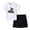 I, variant on TOWED22 Toddler Baby Boy Farm Clothes Chicken Short Sleeve T-Shirt Gingham Shorts Set 2Pcs Western Country Summer Outfits(I,7-8 Y)