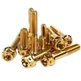 thumbnail image 1 of Tornillo hueco con brida hexagonal exterior de acero inoxidable 304 para reinstalación de accesorios de automóvil M4M5M6M8 titanio azul quemado dorado, 1 of 4
