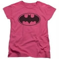 thumbnail image 1 of Batman-Black Bat - Tee-Shirt à Manches Courtes pour Femmes - Fuchsia & Rose Vif, Extra Large, 1 of 1