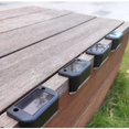 thumbnail image 2 of Luz LED Solar impermeable para escaleras, luz de paso para exteriores, jardín, pasillo, patio, terraza, barandilla, paisaje, 1/4/10/20 piezas, 2 of 4