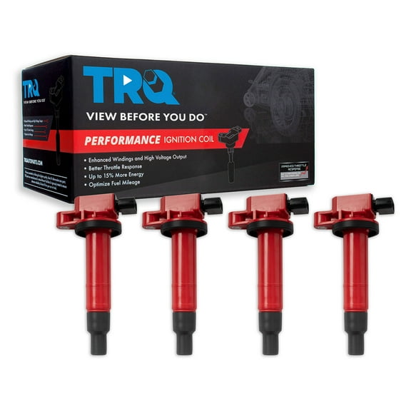 TRQ Performance Ignition Coil Set Fits 2004-2006 Scion 2000-2019 Toyota ICA33916