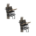 thumbnail image 1 of Muddy MLS2800 Rebel 2.5 17 Foot 2 Person Deer Hunting Ladder Tree Stand (2 Pack), 1 of 4