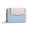 Blue, variant on Women's Small Wallet Leather Zipper Wallet, Compact Bifold ID Card Holder with Multiple Card Slots, Slim Lightweight Coin Purse for Women