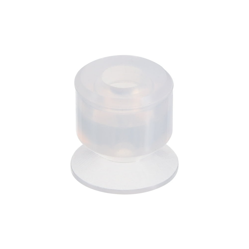 Clear Silicone Miniature Vacuum Suction Cup 10mmx5mm Bellow Suction Cup