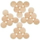 thumbnail image 5 of EeaseMX 20 mini esferas de madera semiesféricas sin terminar, ideales para proyectos de bricolaje, manualidades infantiles (amarillo claro, 40 mm), 5 of 7