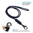 thumbnail image 4 of Unique Bargains Neck Lanyard Badge Lanyards Long Strap ID Card Holder Keychains Dark Blue, 4 of 7