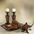thumbnail image 4 of Schonwerk Centerpiece Home Decor Crackled Mosaic Design, Table Decorations for Dining/Living Room/Coffee Table Decor - Best Wedding (Walnut), 4 of 7