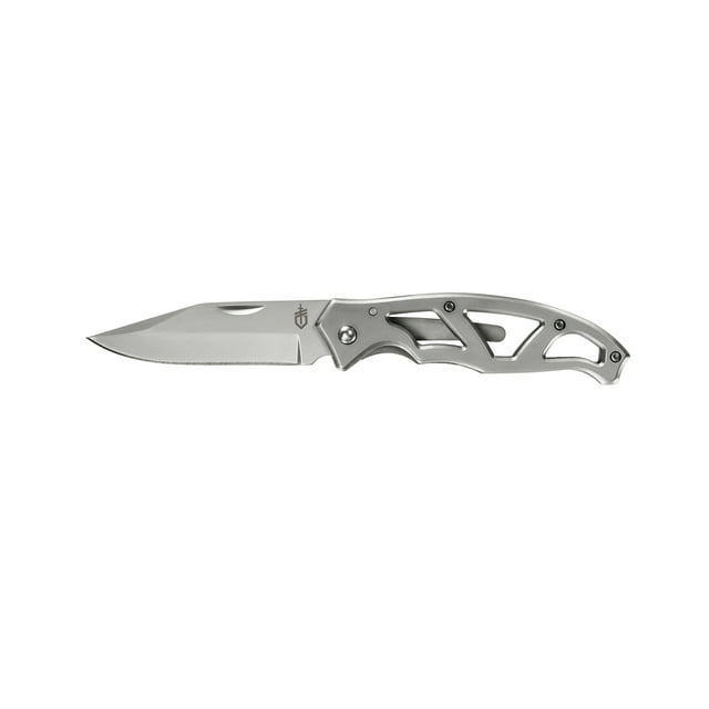 Gerber Paraframe I, lame lisse de 5,6 cm , couteau pliant avec clip, lame en acier inoxydable