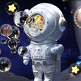 thumbnail image 4 of Bubble Astronaut Bubble Machine 360 Rotating Spaceman USB Rechargeable Bubble Blower Toys, 4 of 8