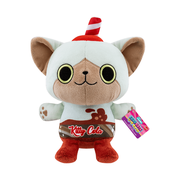 Paka Paka Plush: Soda Kat- 7" Kitty Cola